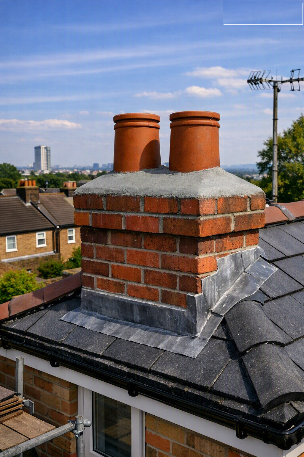 Chimney reflaunching